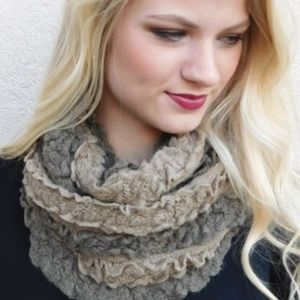 Mocha Infinity Scarf